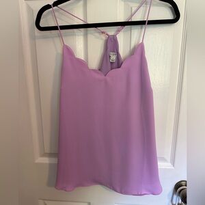 J.Crew Factory Scalloped blouse